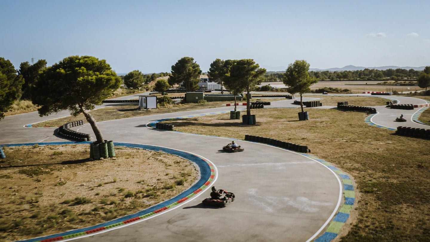 Trazado del Karting Calafat
